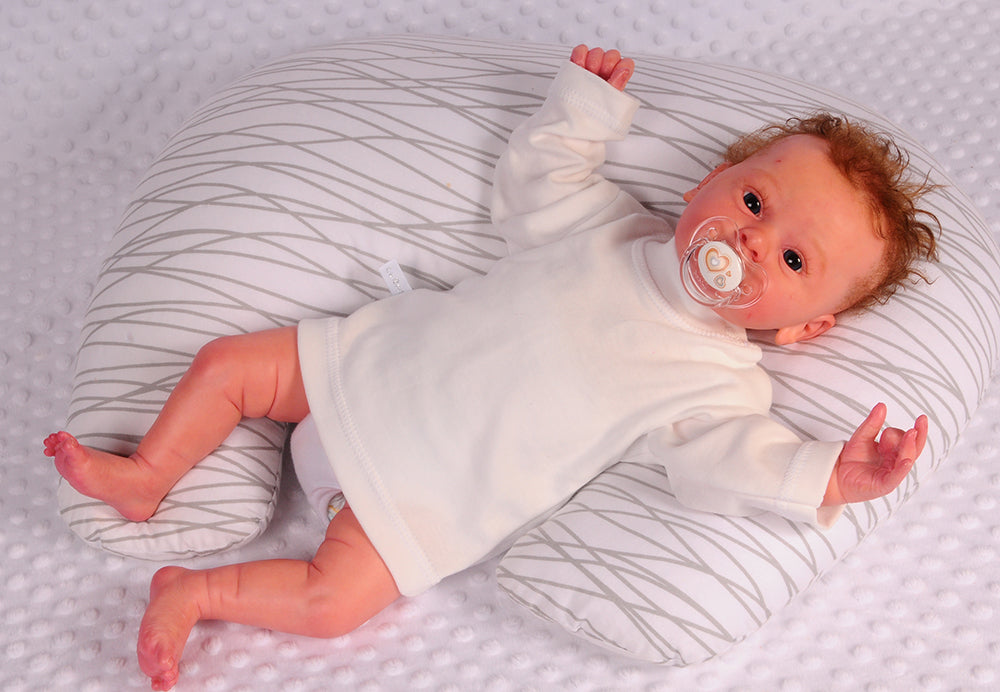 Langarmshirt Baby T-Shirt in Creme Erstlingsshirt langarm