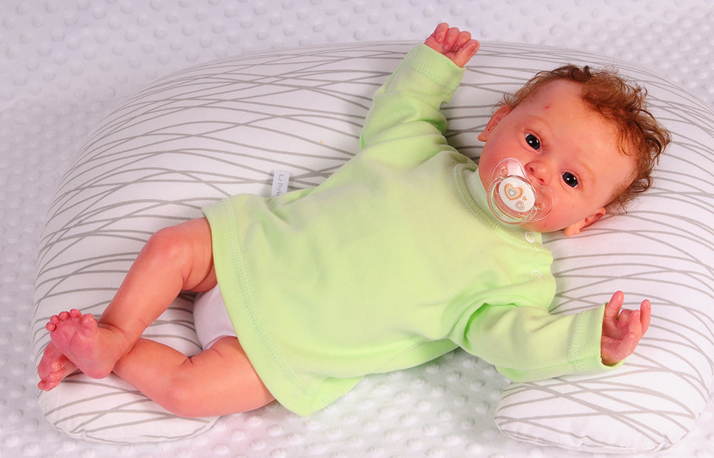 Langarmshirt Baby T-Shirt in Grün neutral Erstlingshirt