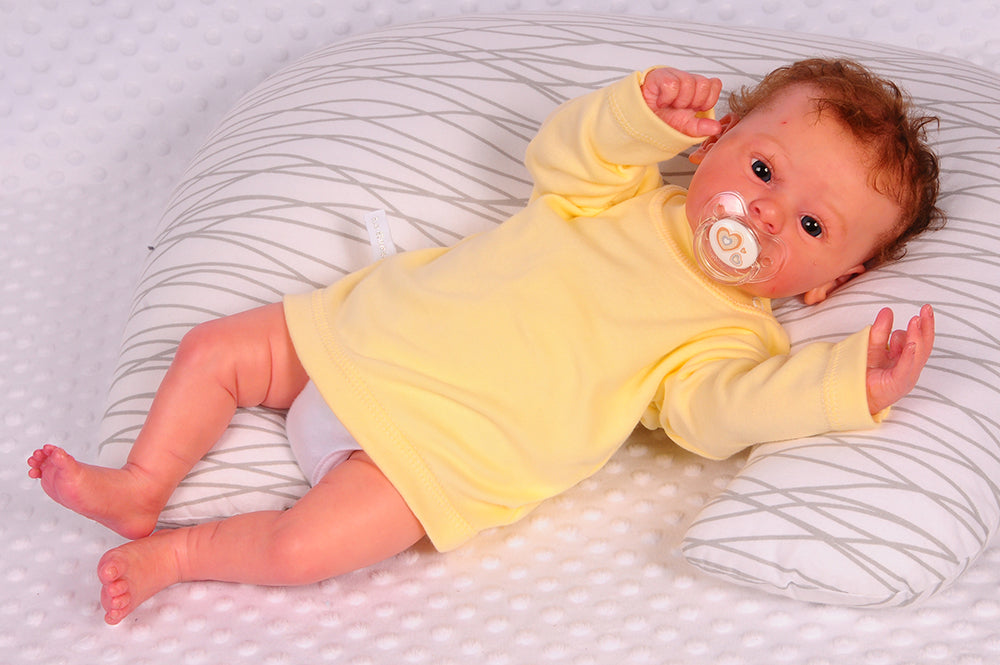 Langarmshirt Baby T-Shirt in Gelb Erstlingsshirt neutral