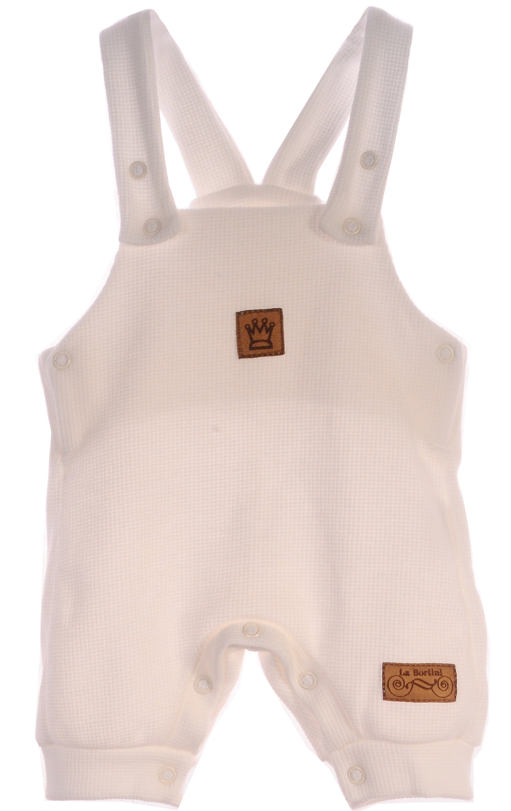 Lazthose Baby Hose Trägerhose in creme