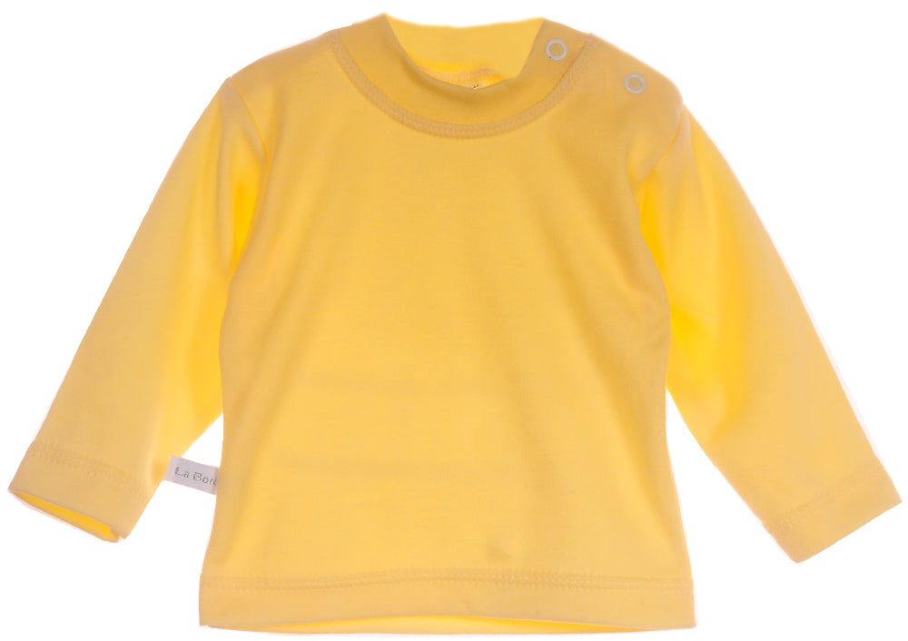Erstlingsausstattung 5tlg Strampler Jacke Mütze Langarmshirt Lätzchen in Creme gelb