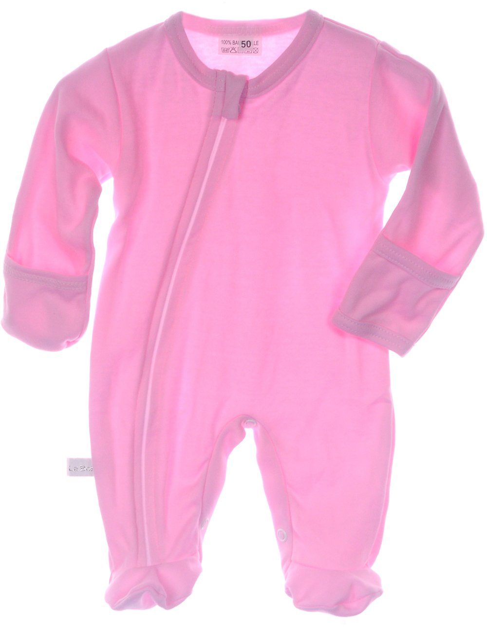Baby Strampler Schlafanzug in Rosa