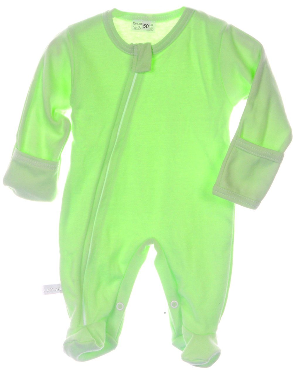 Baby Strampler Schlafanzug in Grün