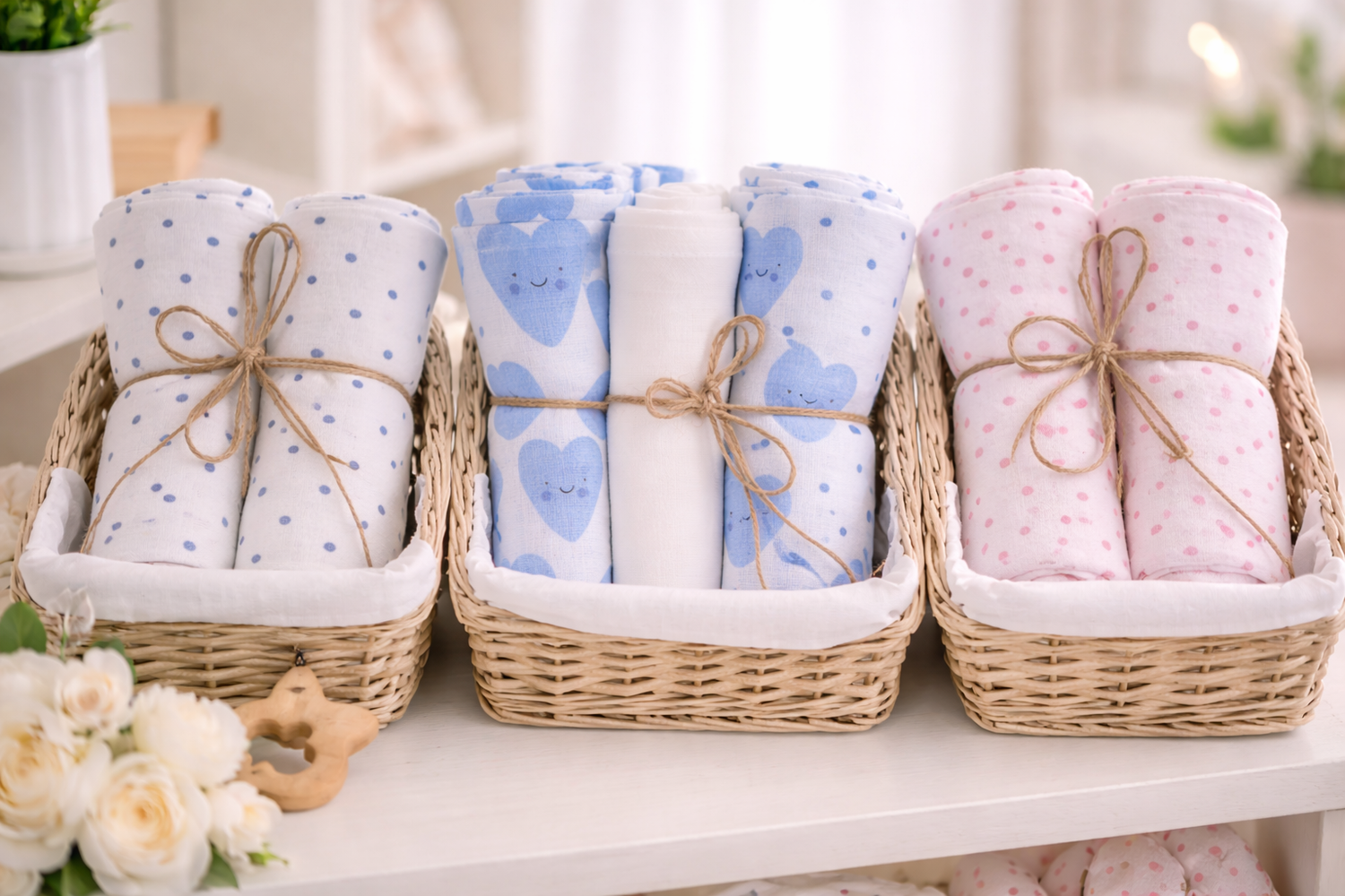 Mullwindeln Babytücher