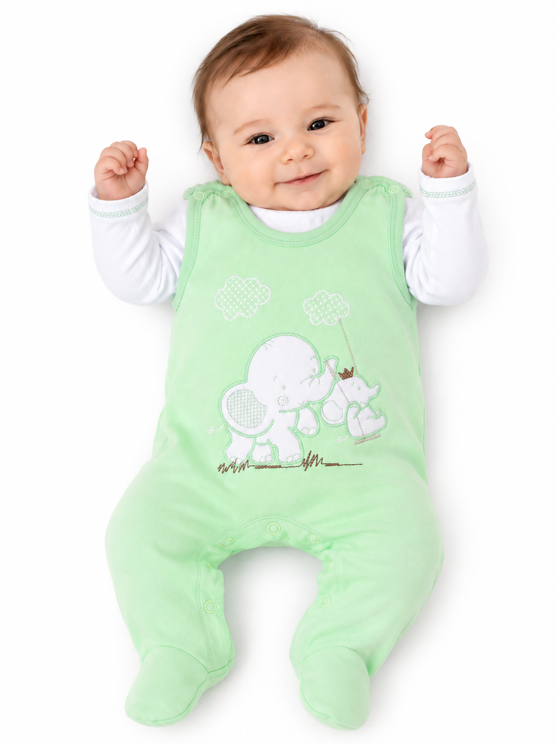 Strampler und Shirt Baby Anzug