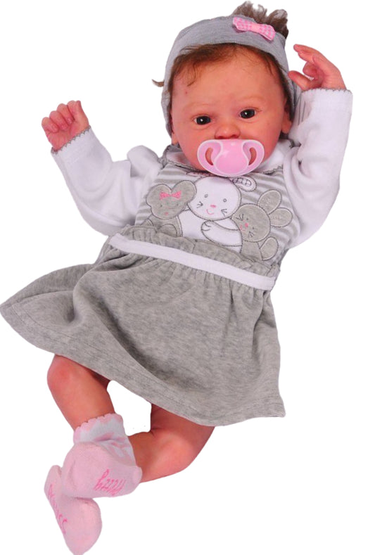 Baby Kleid aus Velours