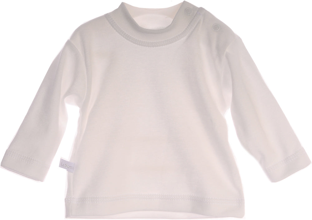 Baby Anzug Latzhose und Langarmshirt in Creme