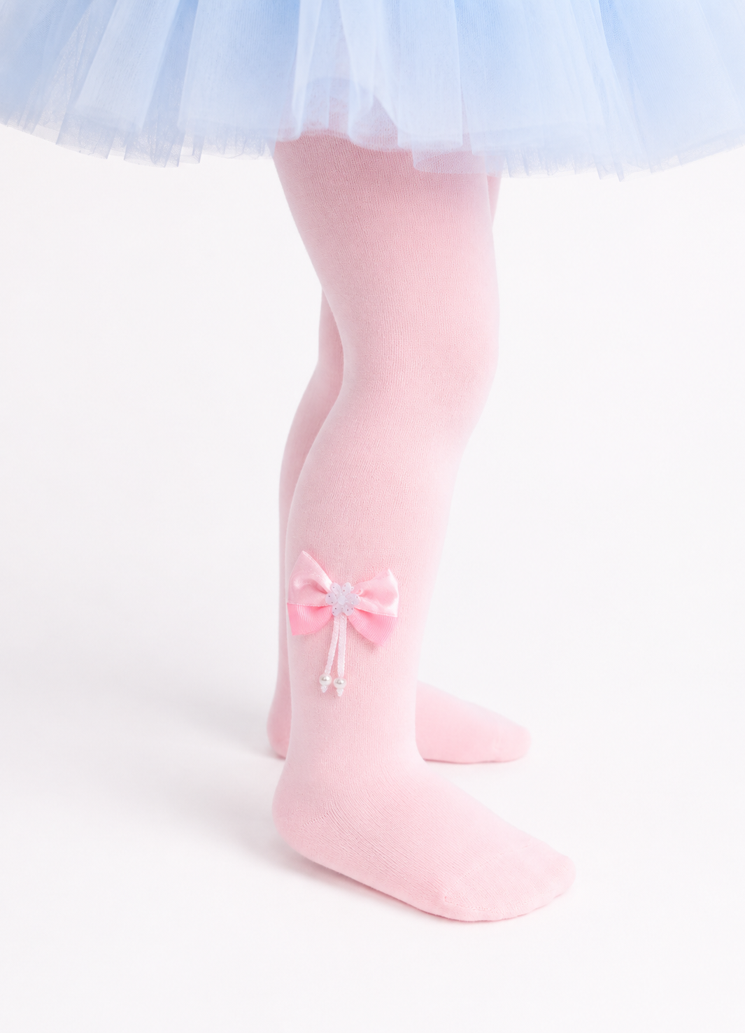 Baby und Kinder Strumpfhose in Rosa festlich
