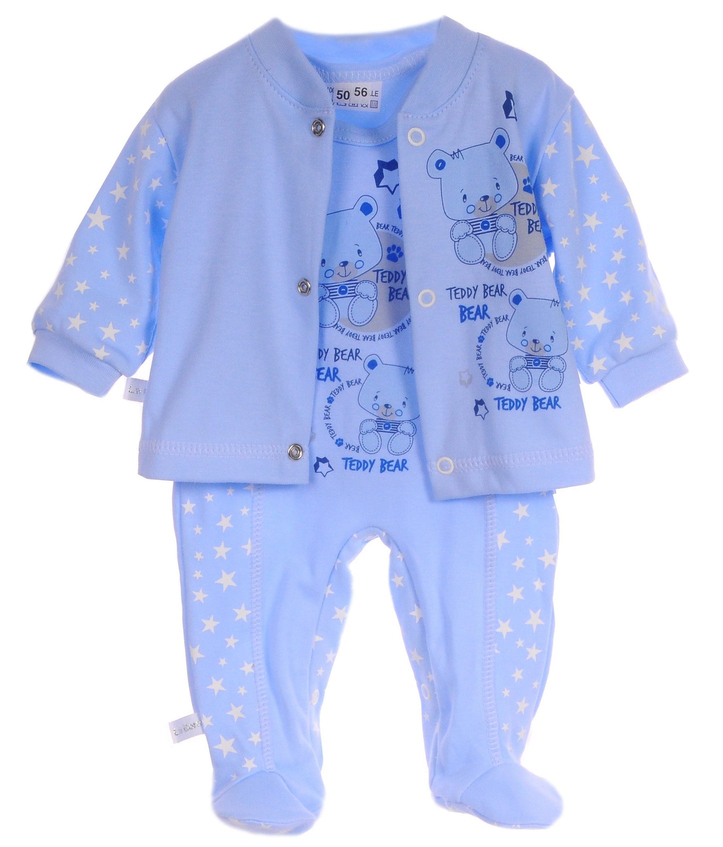 Strampler Mütze und Hemdchen Baby Anzug