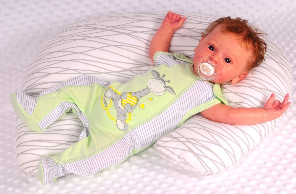 Strampler Mütze und Hemdchen Baby Anzug