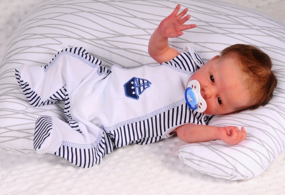 Strampler Mütze und Hemdchen Baby Anzug